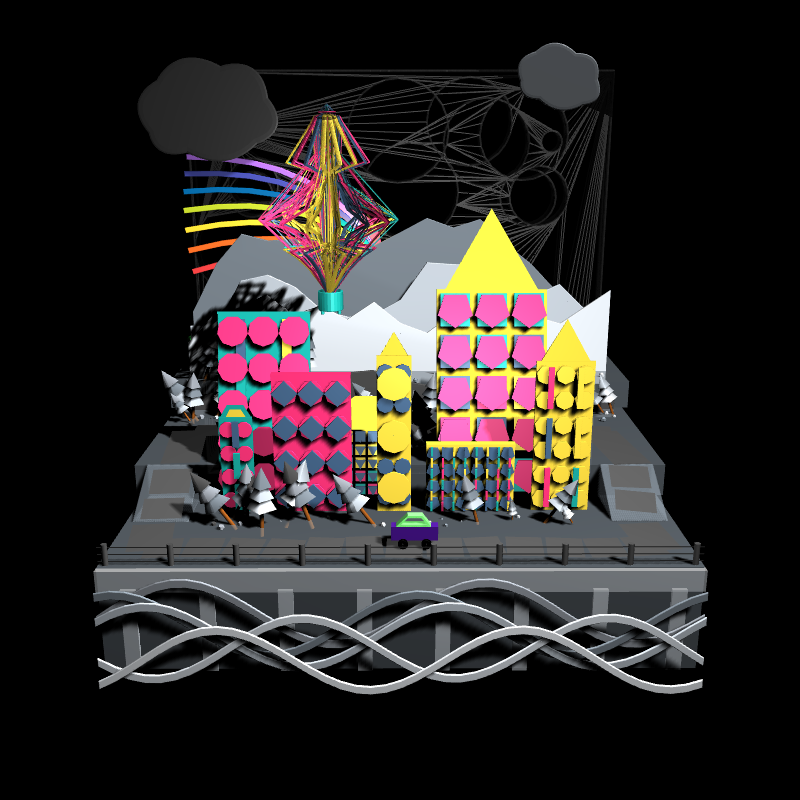 Paper Art 3D #16 static token preview