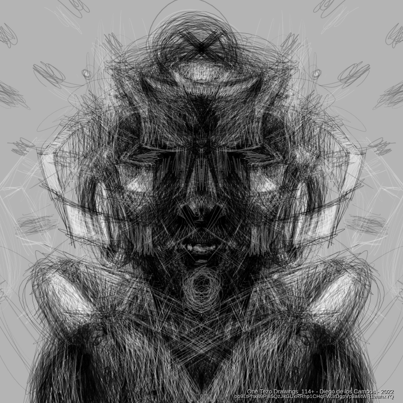 One Tezo Drawings_114+ #22 static token preview