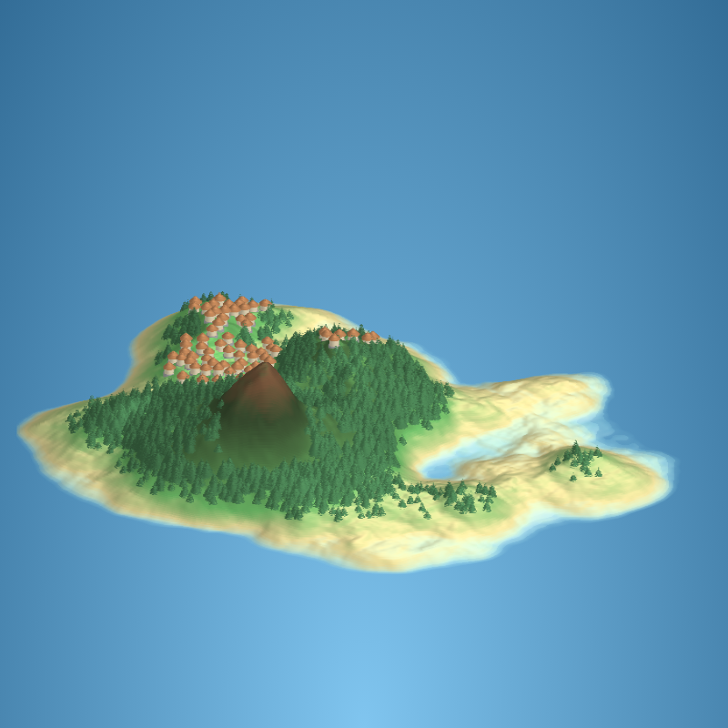 Island #1 static token preview