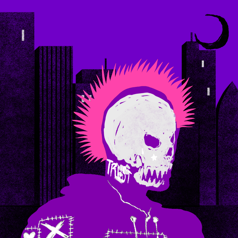 The Unseen Punks #24 static token preview