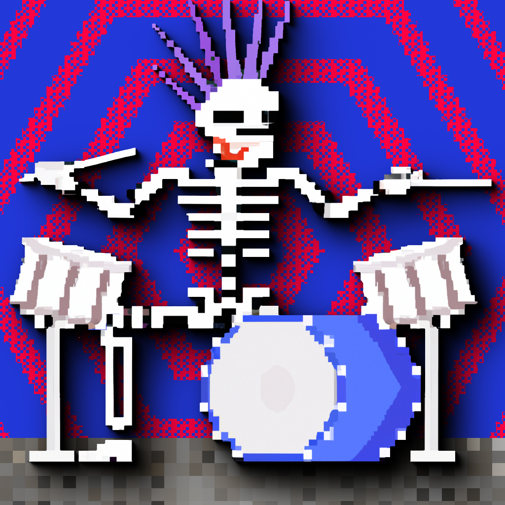 The Rolling Bones - Damned Drummers #9 static token preview
