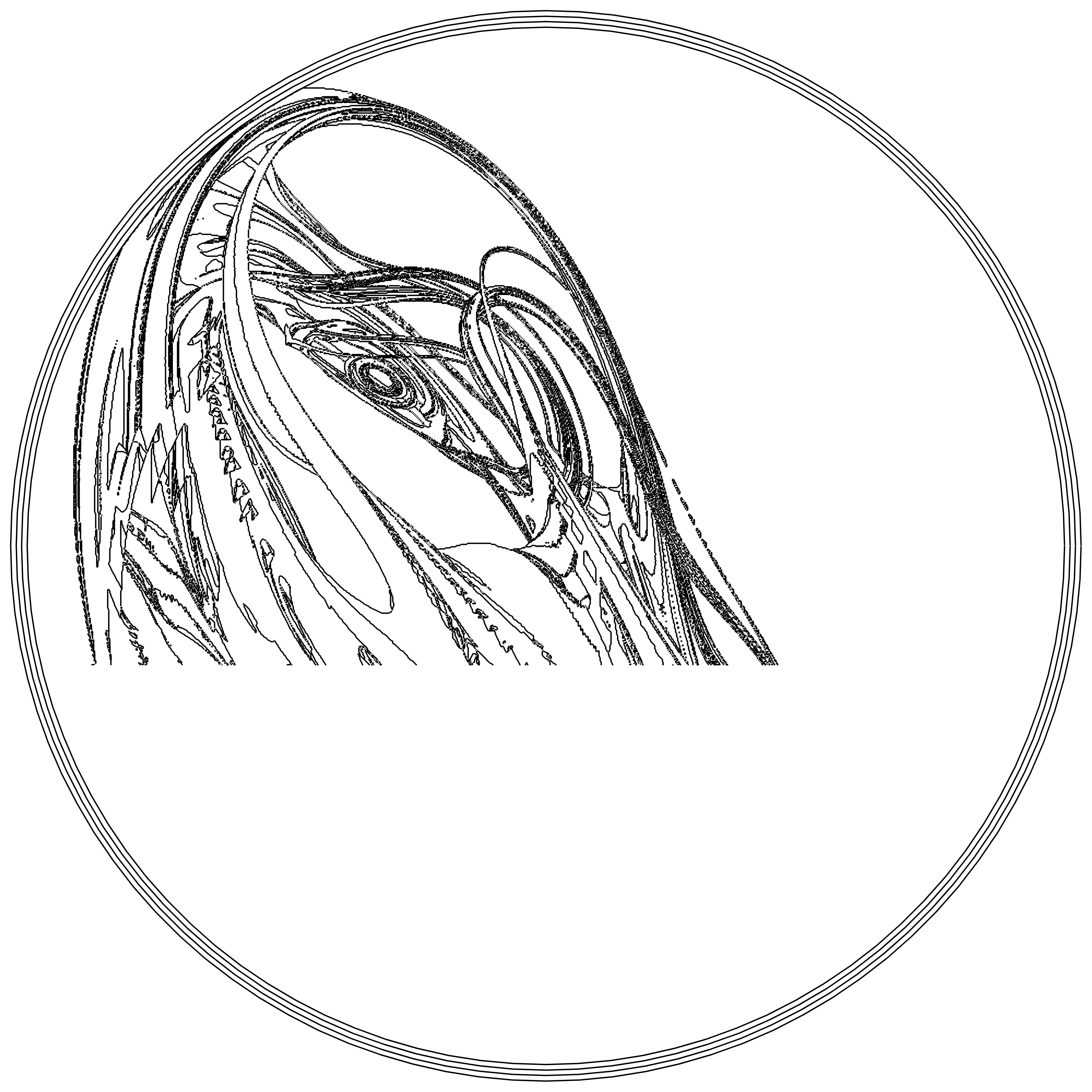 LL21 Fractal Contour #8 static token preview