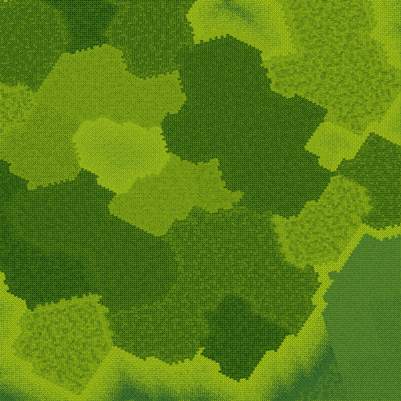 Littlecube Maps: Green Dithering #16 static token preview