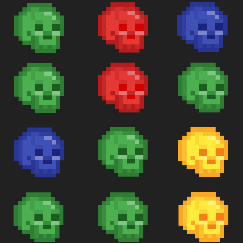 Skull candy #2 static token preview