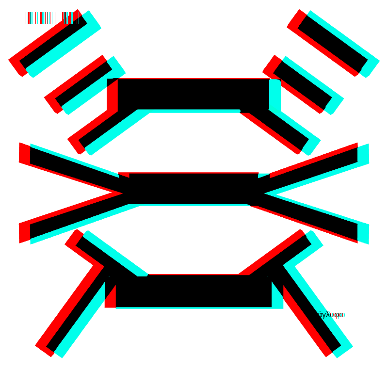 anaglyph - CRYPTO EMBLEM _2 : TWO-FACE #7 static token preview