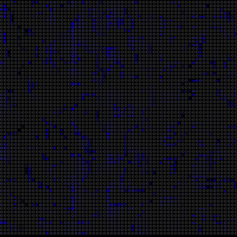 Ascii Noise #2 static token preview