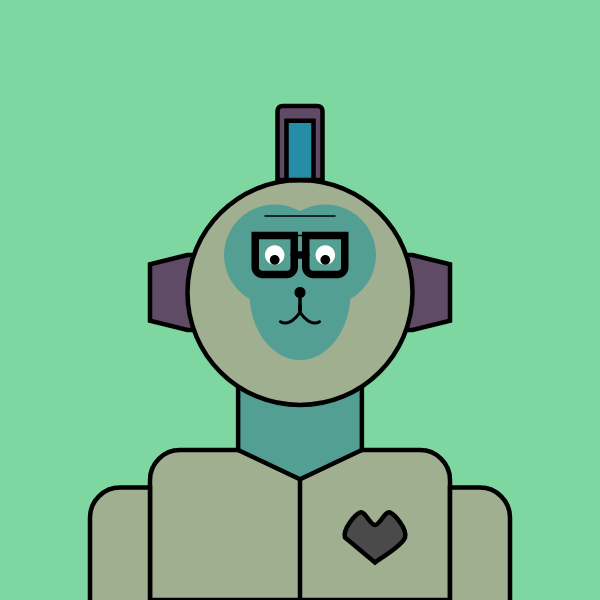 Robo Ape Maybach Club (Genesis 1) #16 static token preview