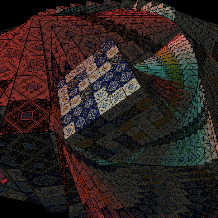 PSYCHEDELIC MOSAIC #19 static token preview