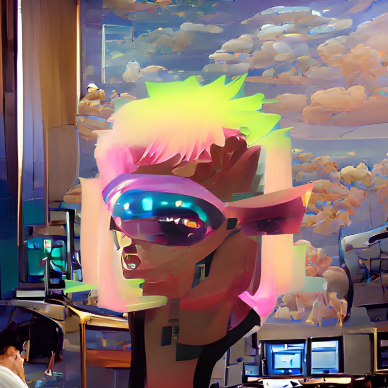 Female hack squad #49 static token preview