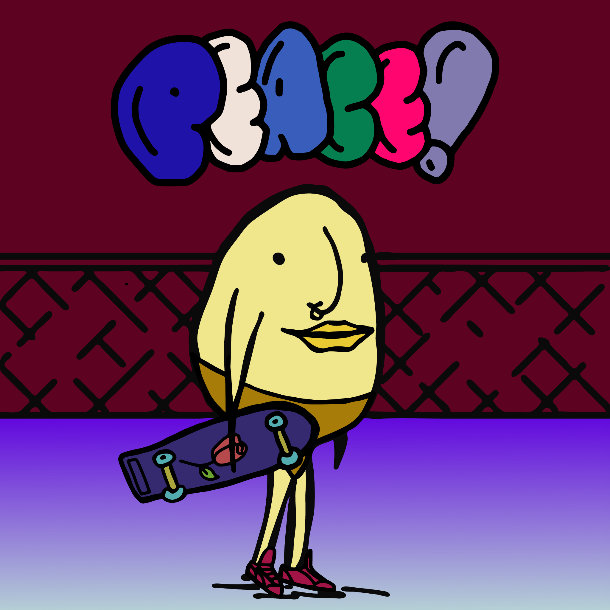 Skater Egg #16 static token preview