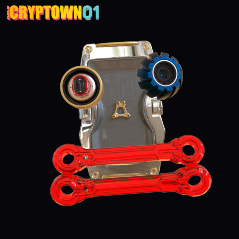 FacesOfCryptown vol.01 #1 static token preview