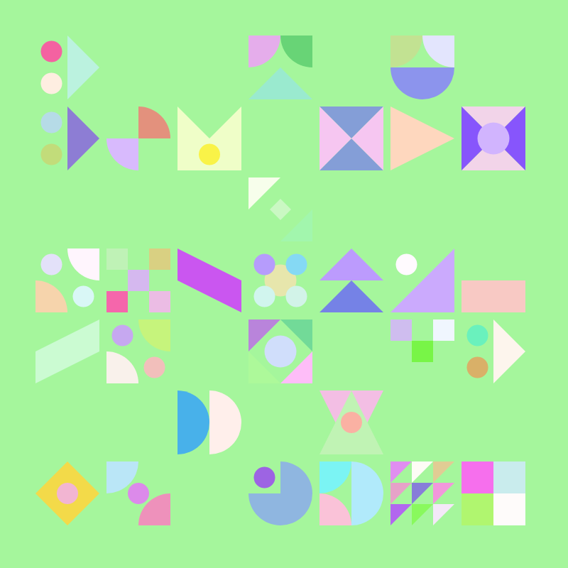 Confetti Shapes #11 static token preview