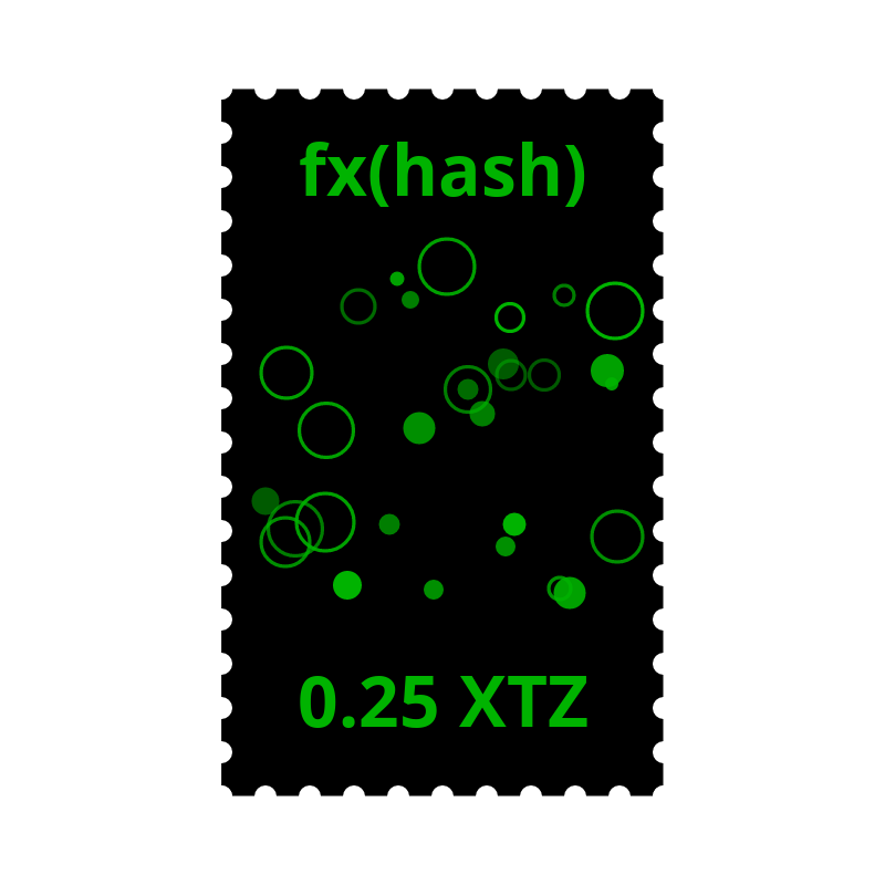 Postage Stamp #9 static token preview