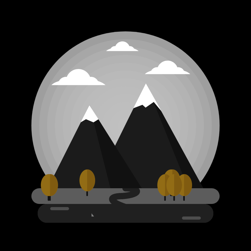 Lonely Landscape #3 static token preview