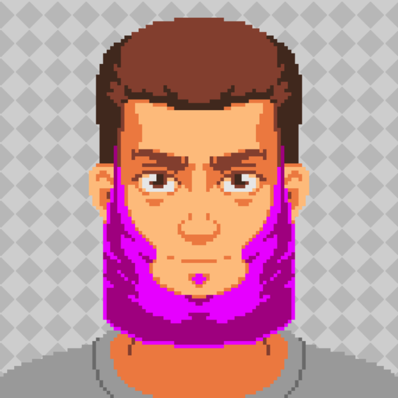 MO Beard #5 static token preview