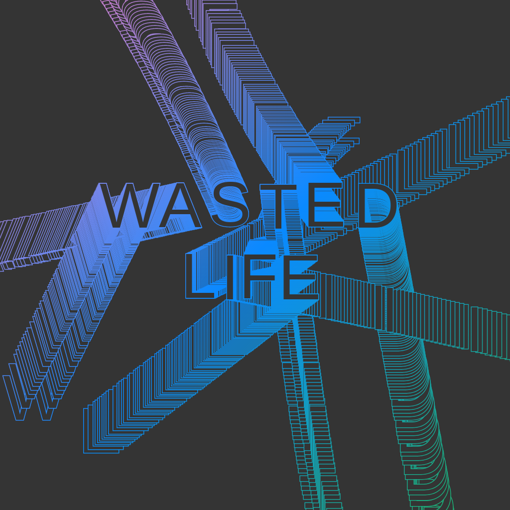 wasted life #2 static token preview