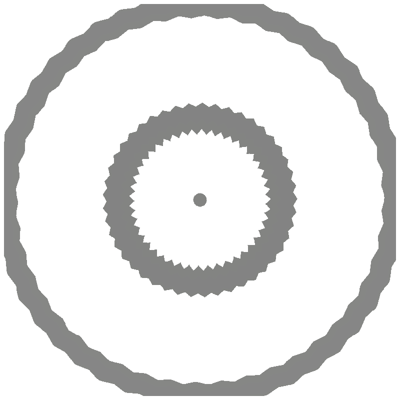 Glitch Mandala #3 static token preview