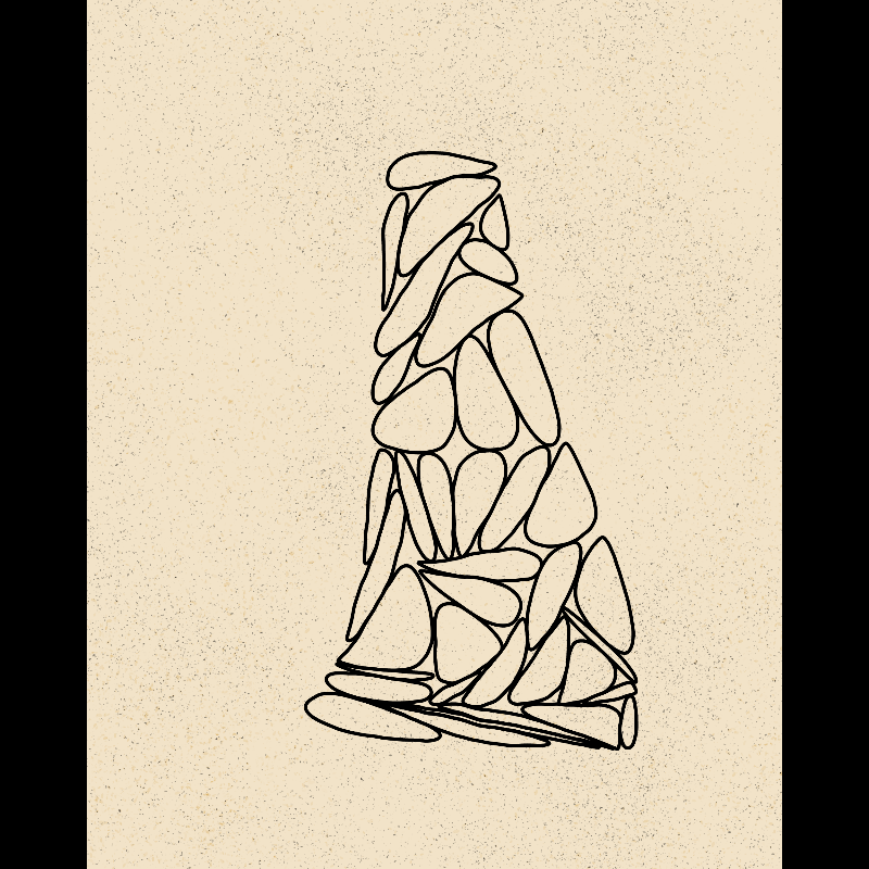 sketch: cairn() #20 static token preview