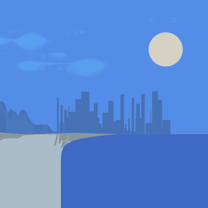 Beachscape #20 static token preview