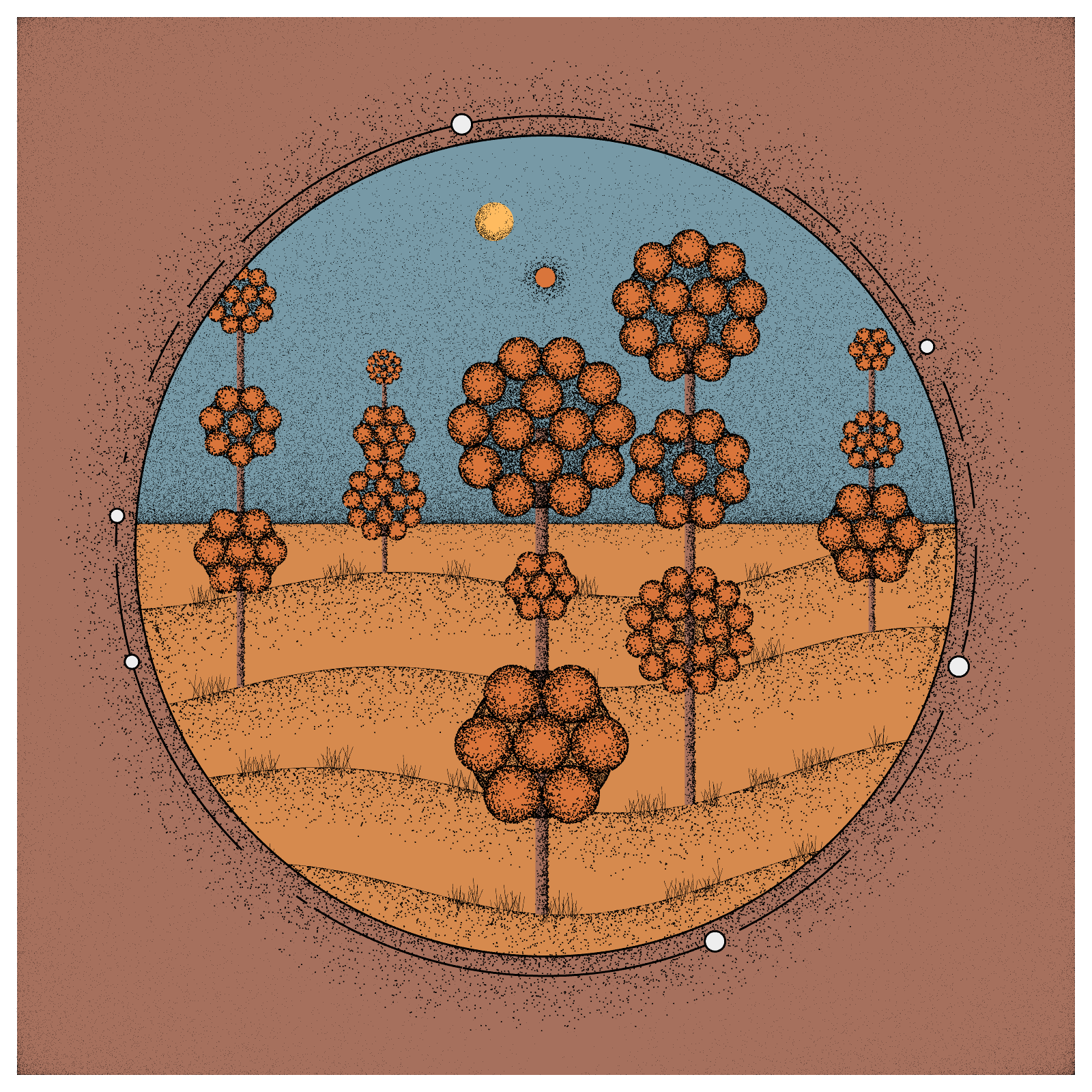 EXPLORING SPACE FLOWERS #15 static token preview