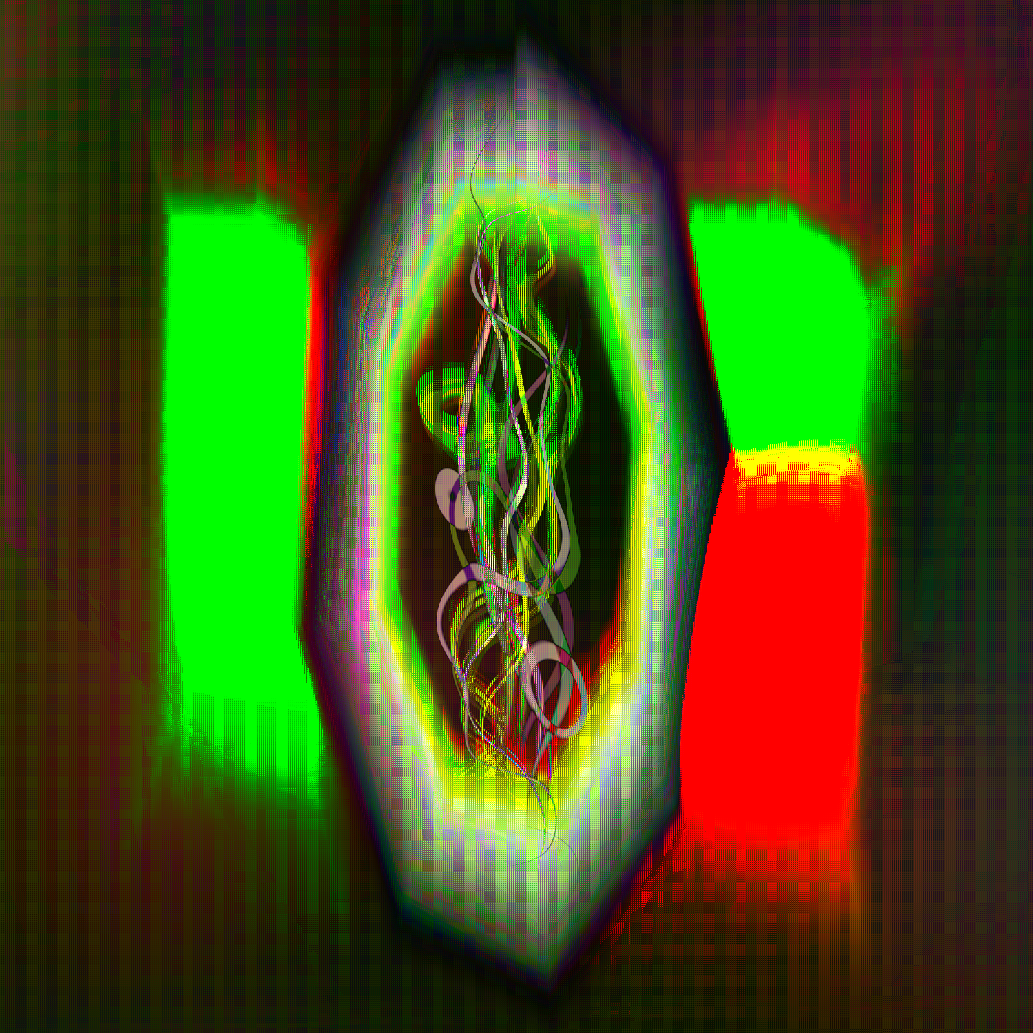 Ecstatic Glitched Worms #7 static token preview