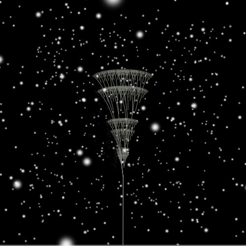 Trees in the snow #2 static token preview