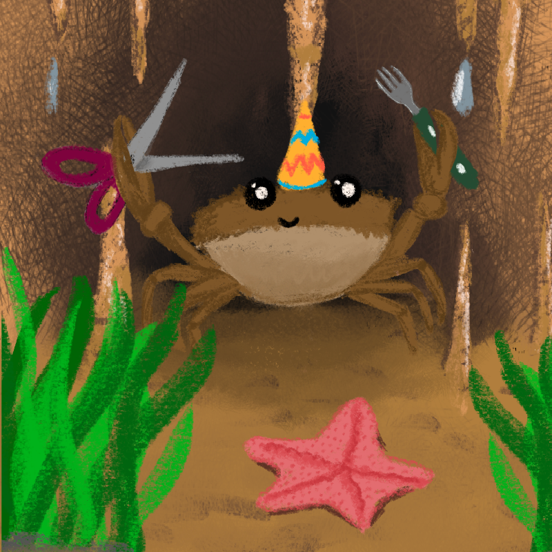 Silly Crab #19 static token preview