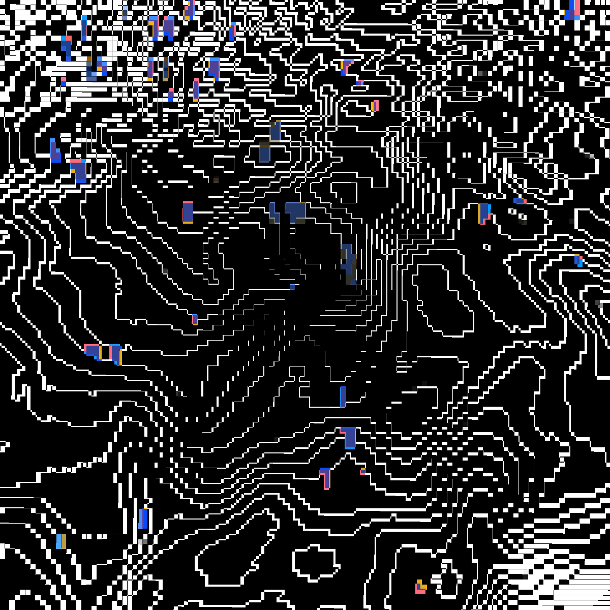 Pixel Topography #12 static token preview