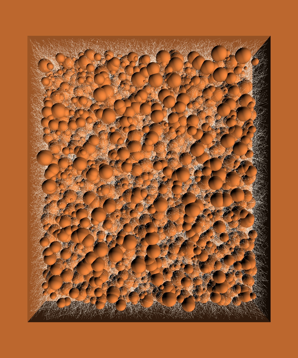 Generative art simulator #17 static token preview