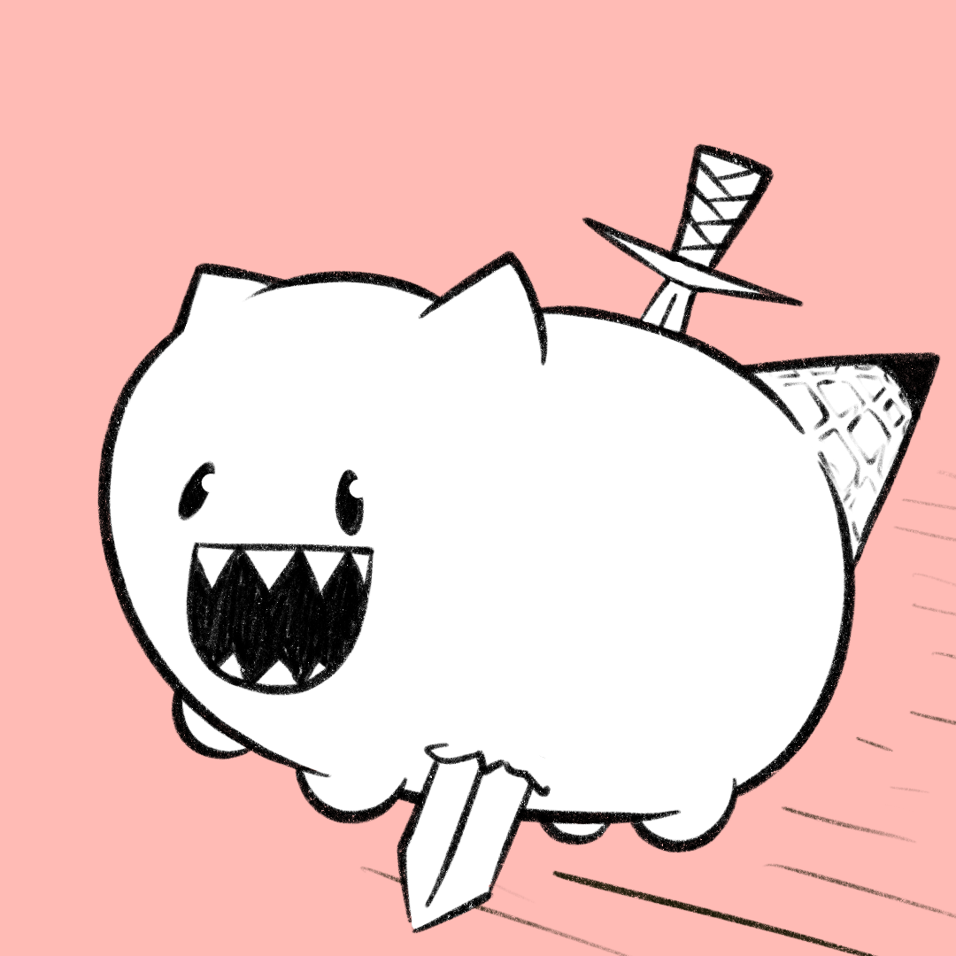 sketchy neko #1 static token preview