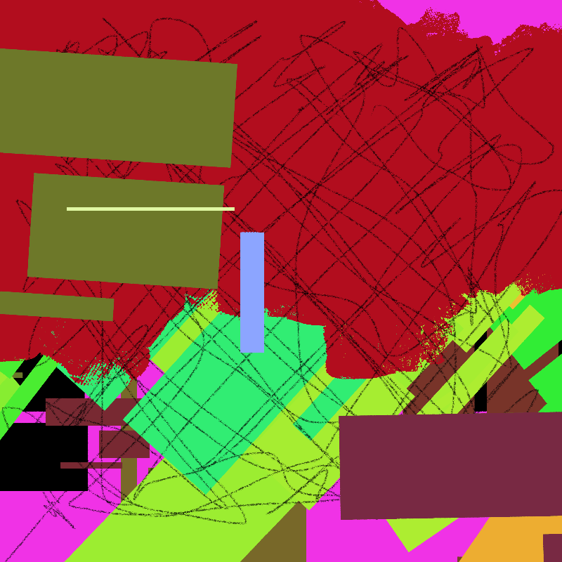 Arts of Chet Abstract 7 #4 static token preview