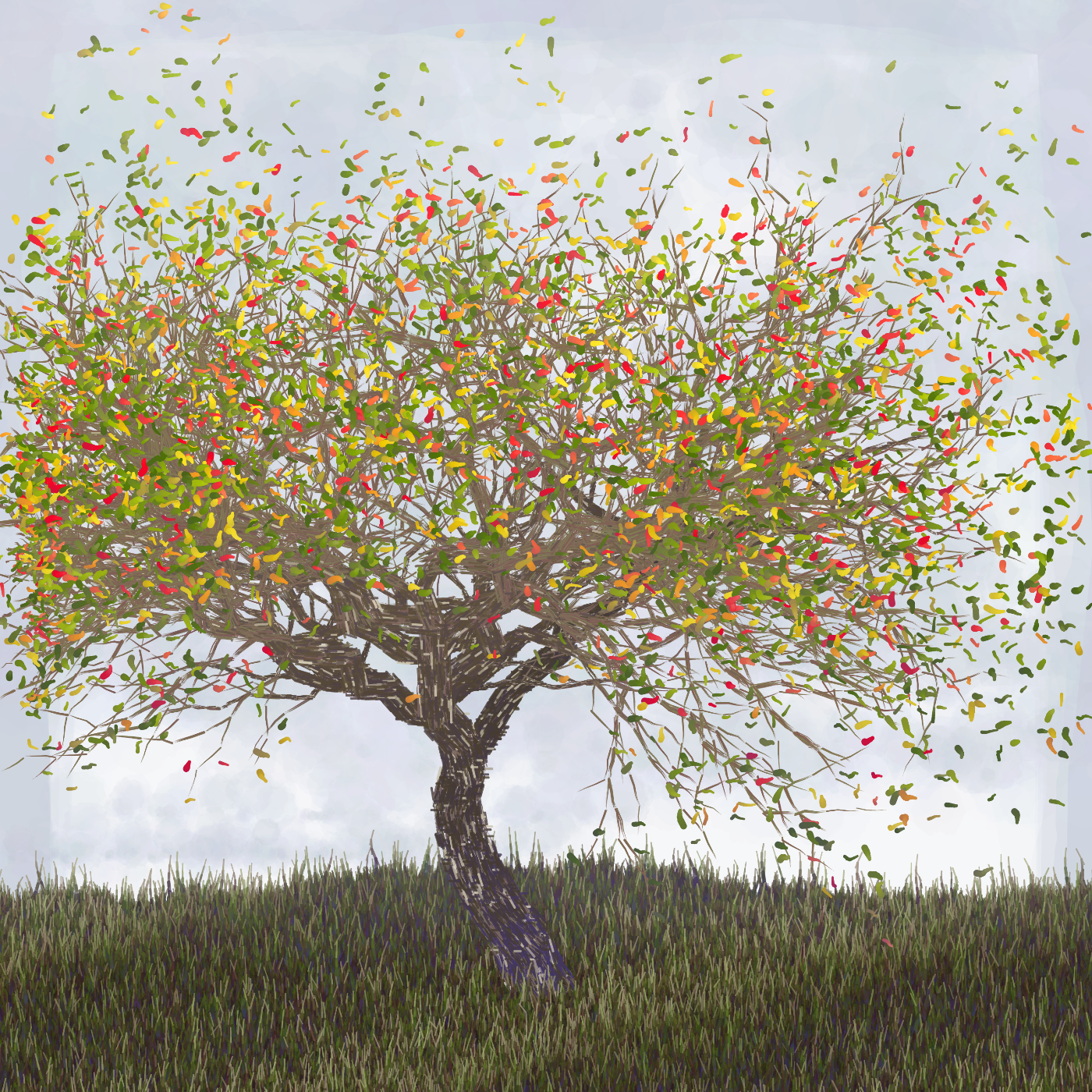 Ornamental Tree #3 static token preview