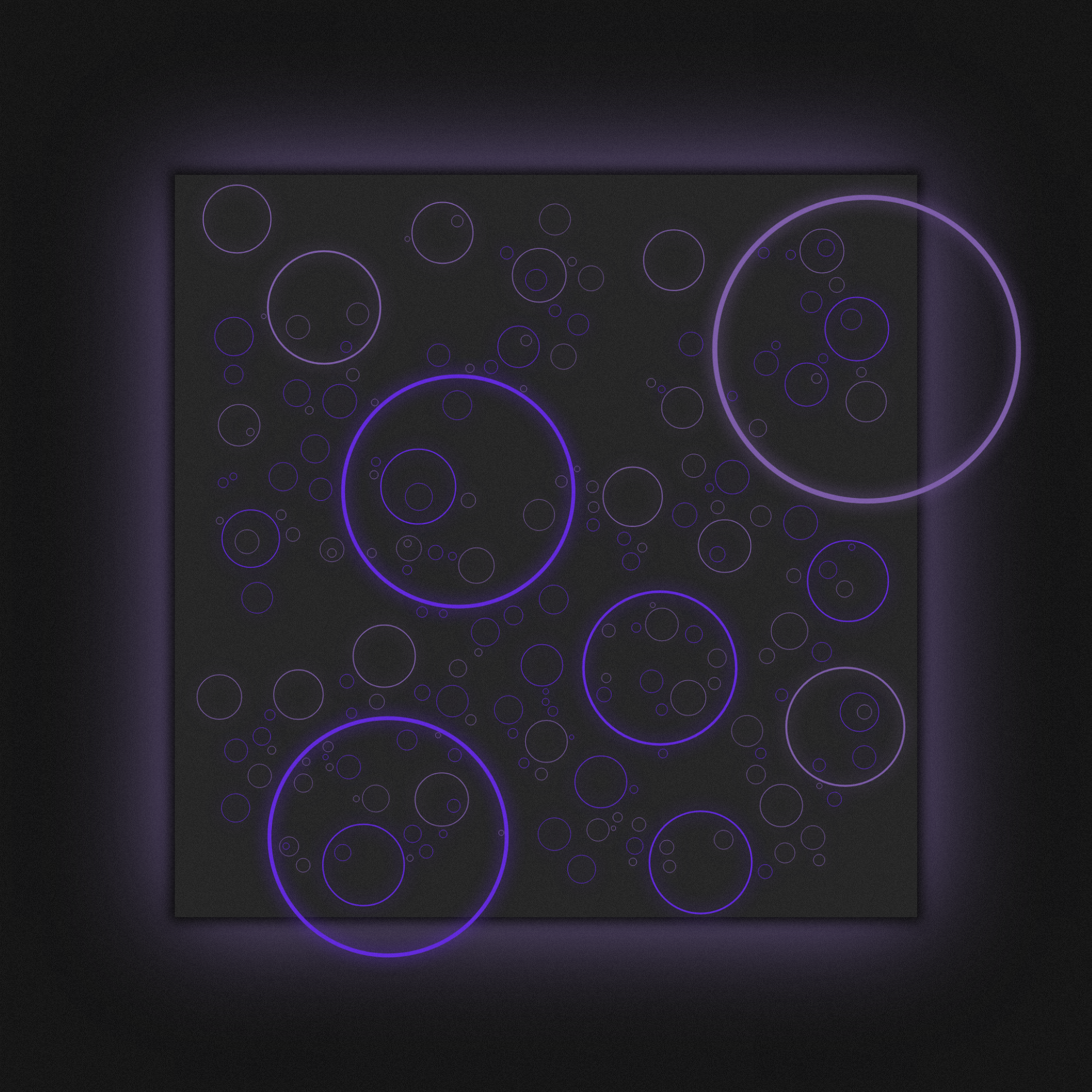 Nevercolliding Circles #21 static token preview