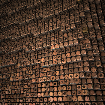 Tired Voxels #21 static token preview