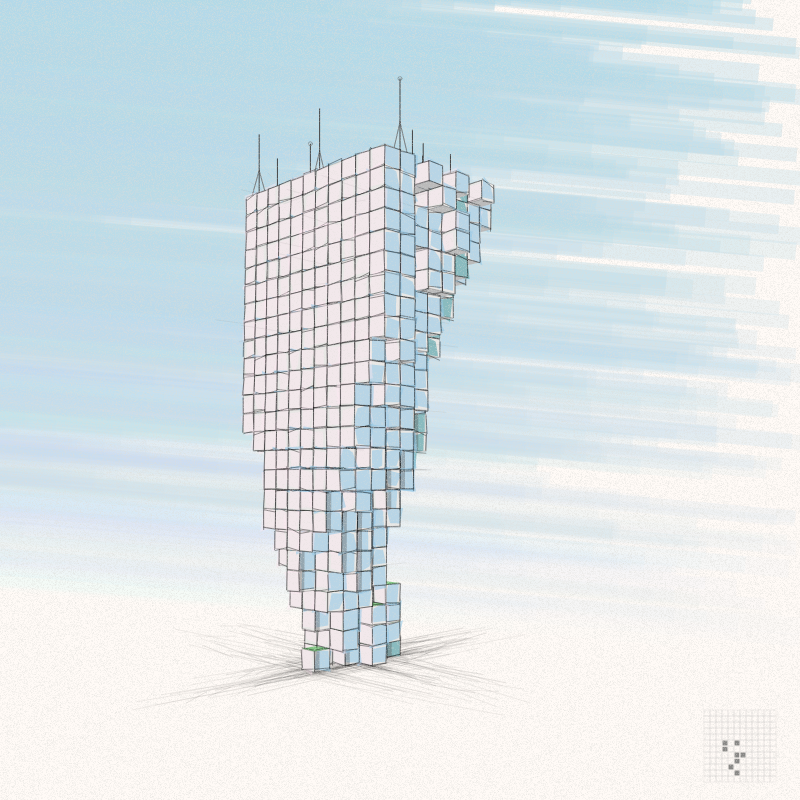 Cellular Skyscrapers #6 static token preview