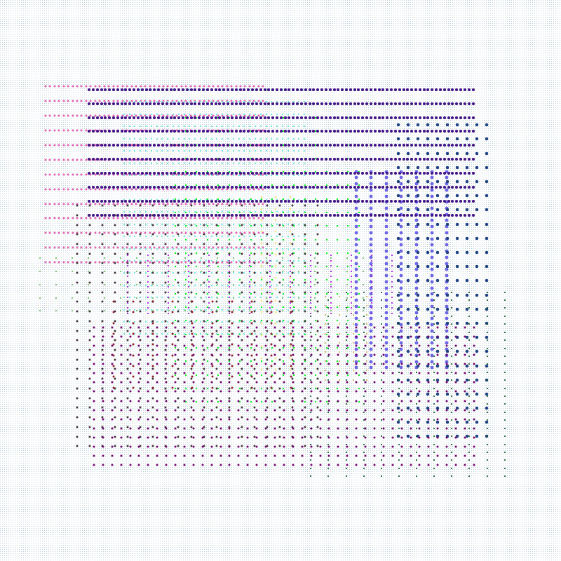 pointillist patchwork #17 static token preview