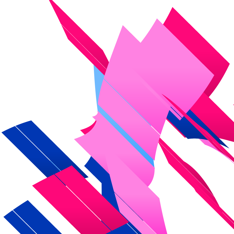 Composition #1 Ribbons #15 static token preview
