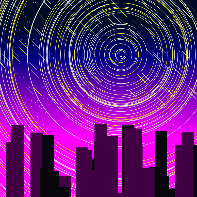Starry sky #19 static token preview