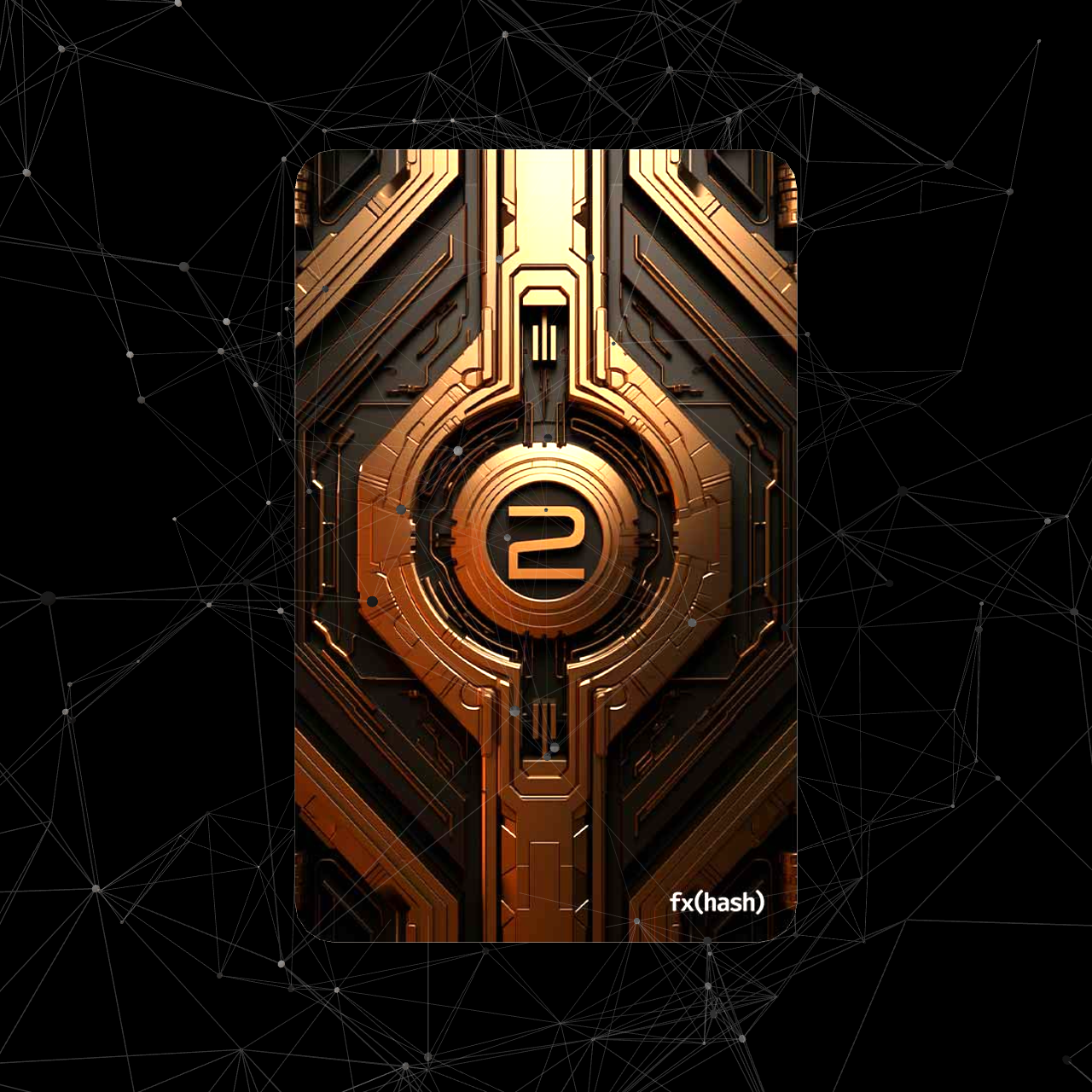 FXHash 2.0 Card #9 static token preview