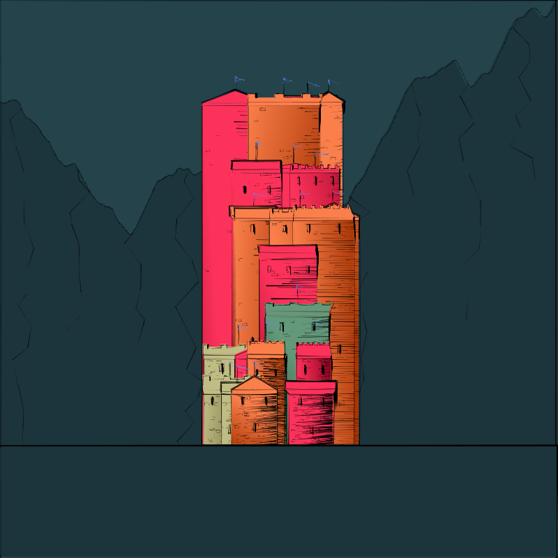 The Fortress II #15 static token preview