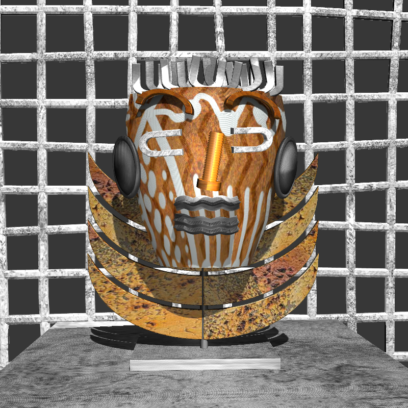 African’s Mask #10 static token preview