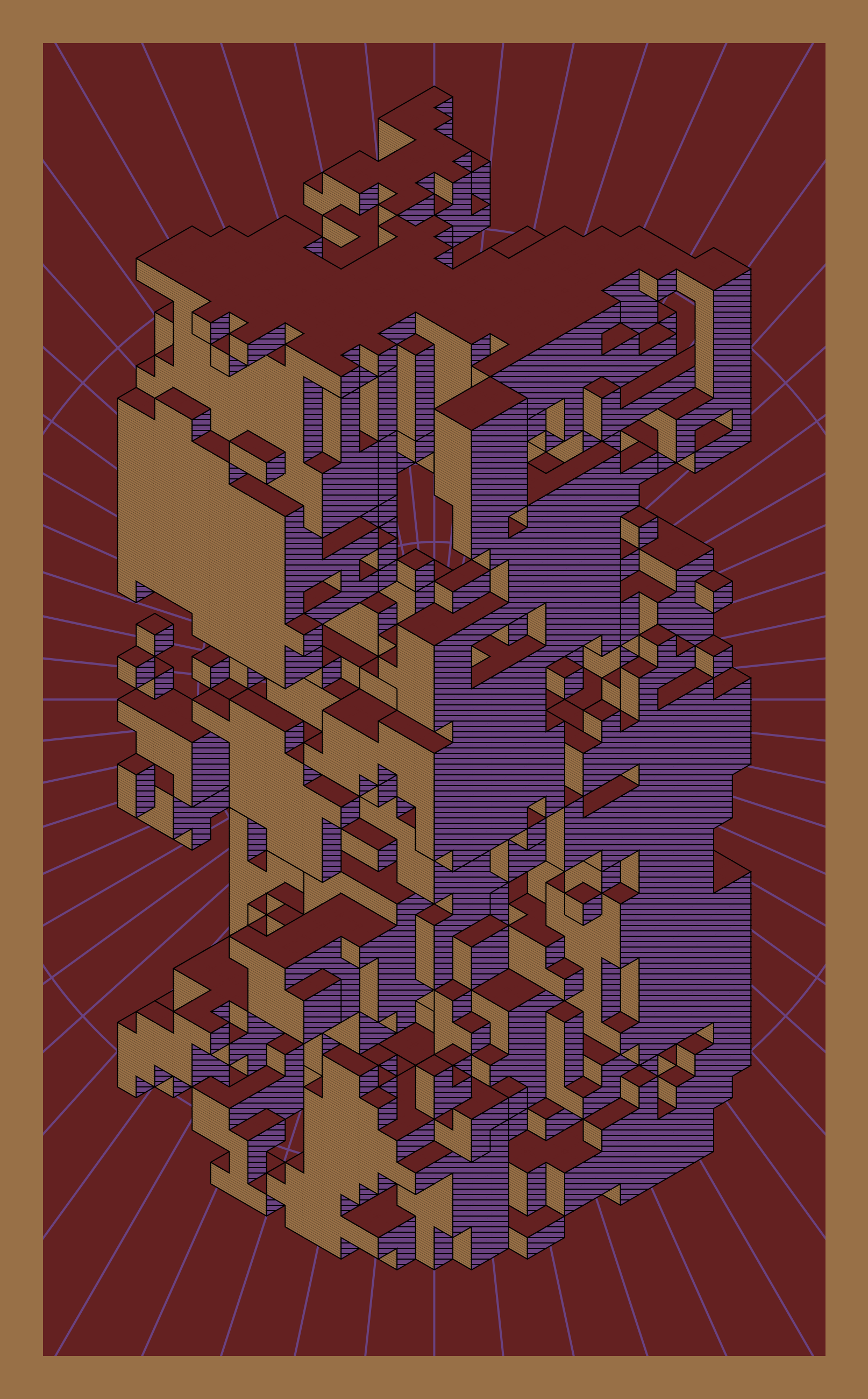 Corroding Cubes #9 static token preview
