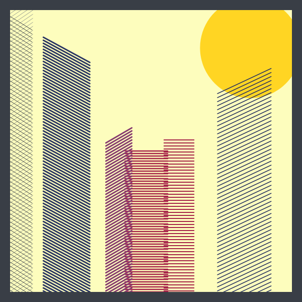 Abstract city #19 static token preview
