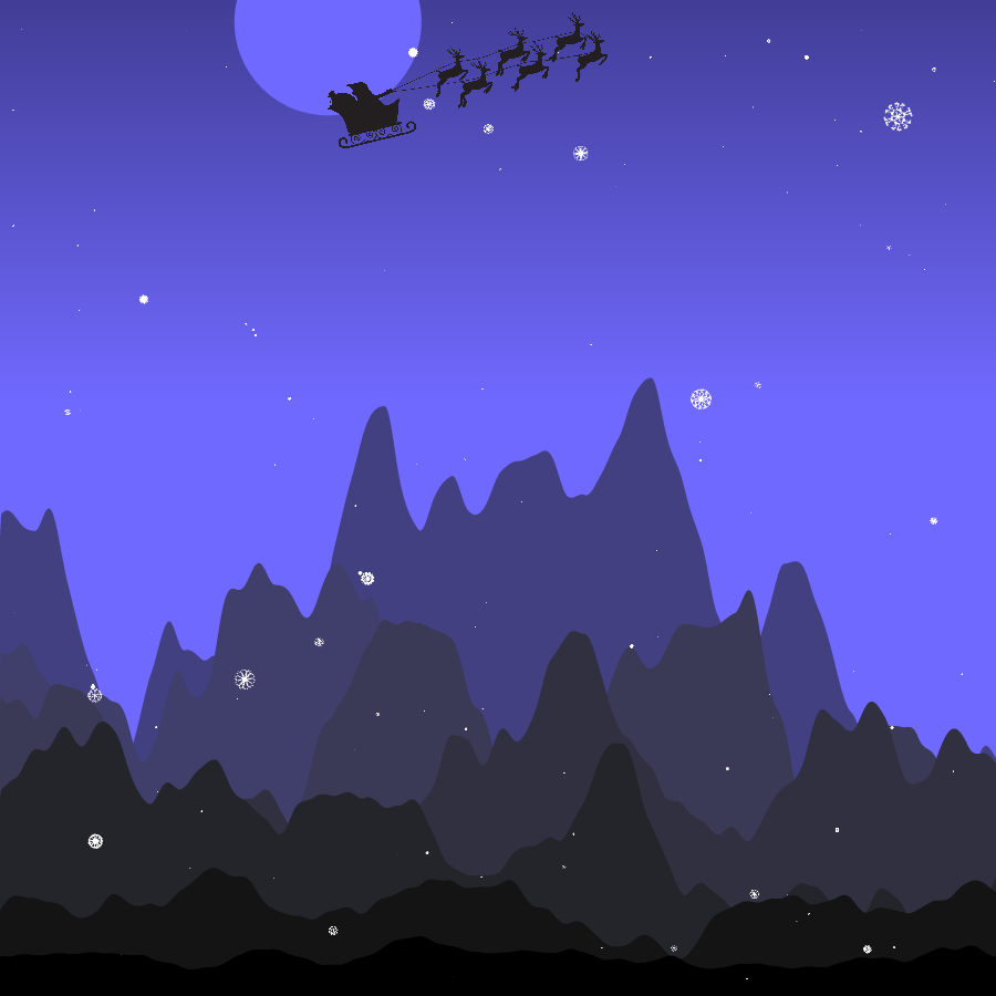 Christmas Card #1 static token preview