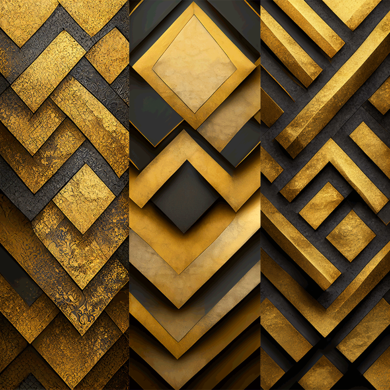AI Gold #4 static token preview