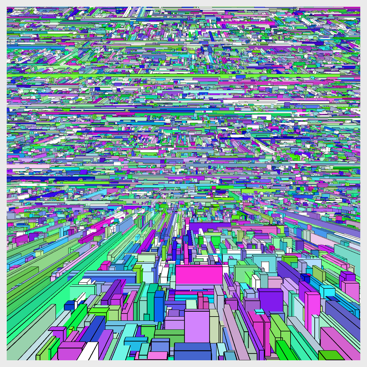 The Panoramic City #3 static token preview