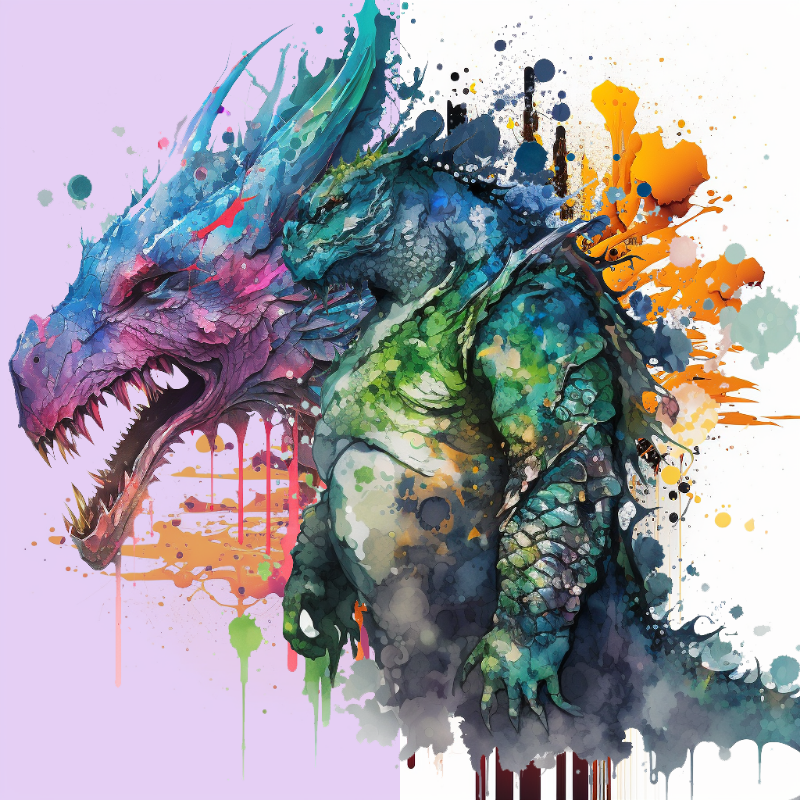 Dragon Bloke #15 static token preview