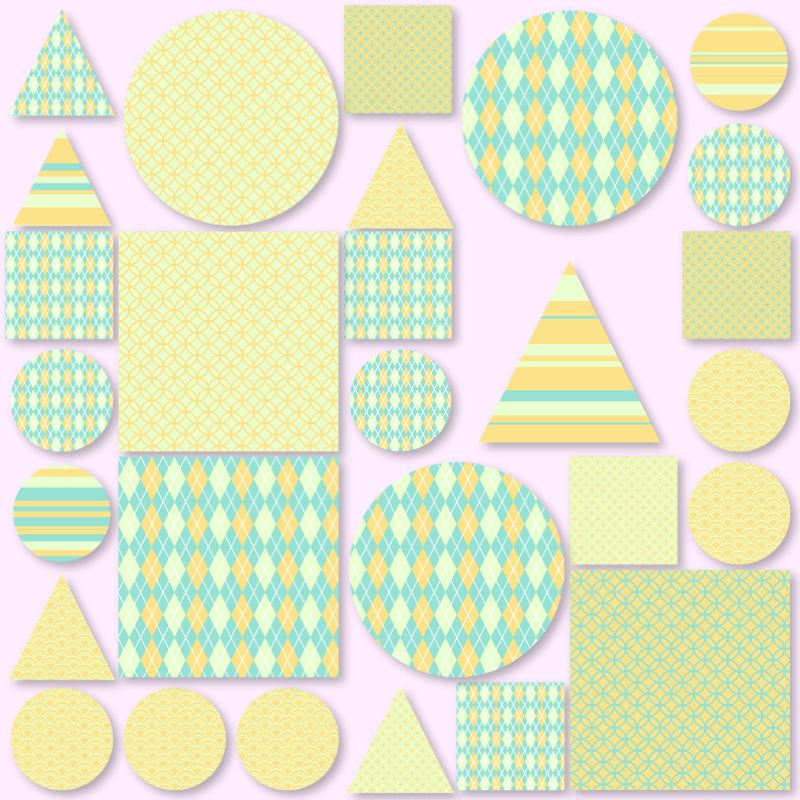 SomeShapes,SomePatterns #1 static token preview