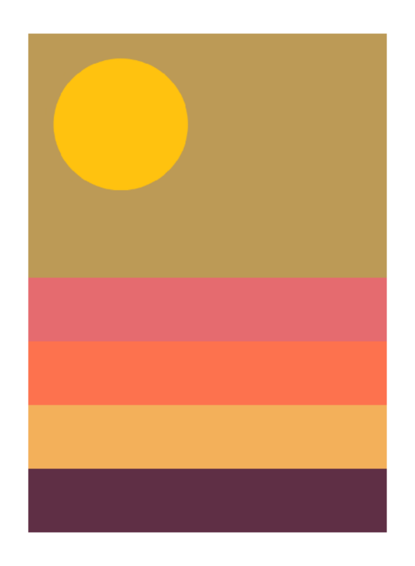 Sunsets #10 static token preview