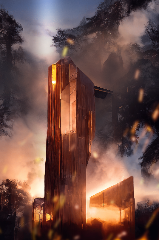 Wooded Solitude #27 static token preview
